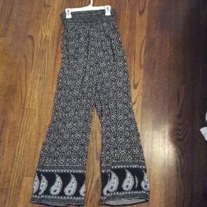 Boho mid waist pants